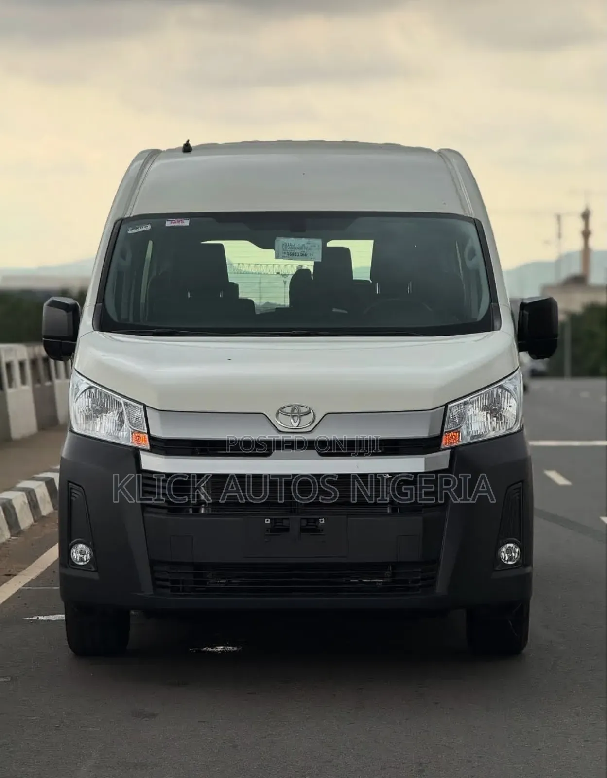 New Toyota HiAce 2025 White