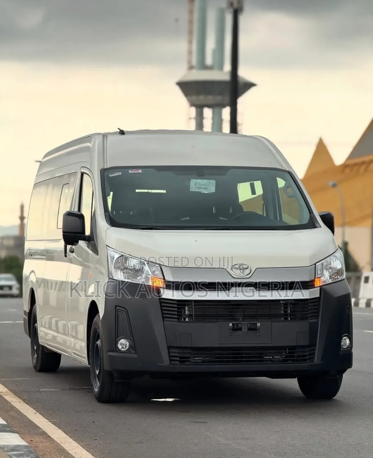 New Toyota HiAce 2025 White