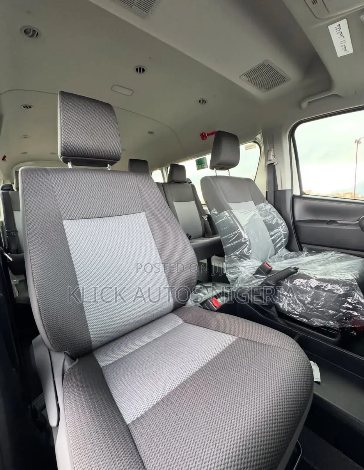 New Toyota HiAce 2025 White
