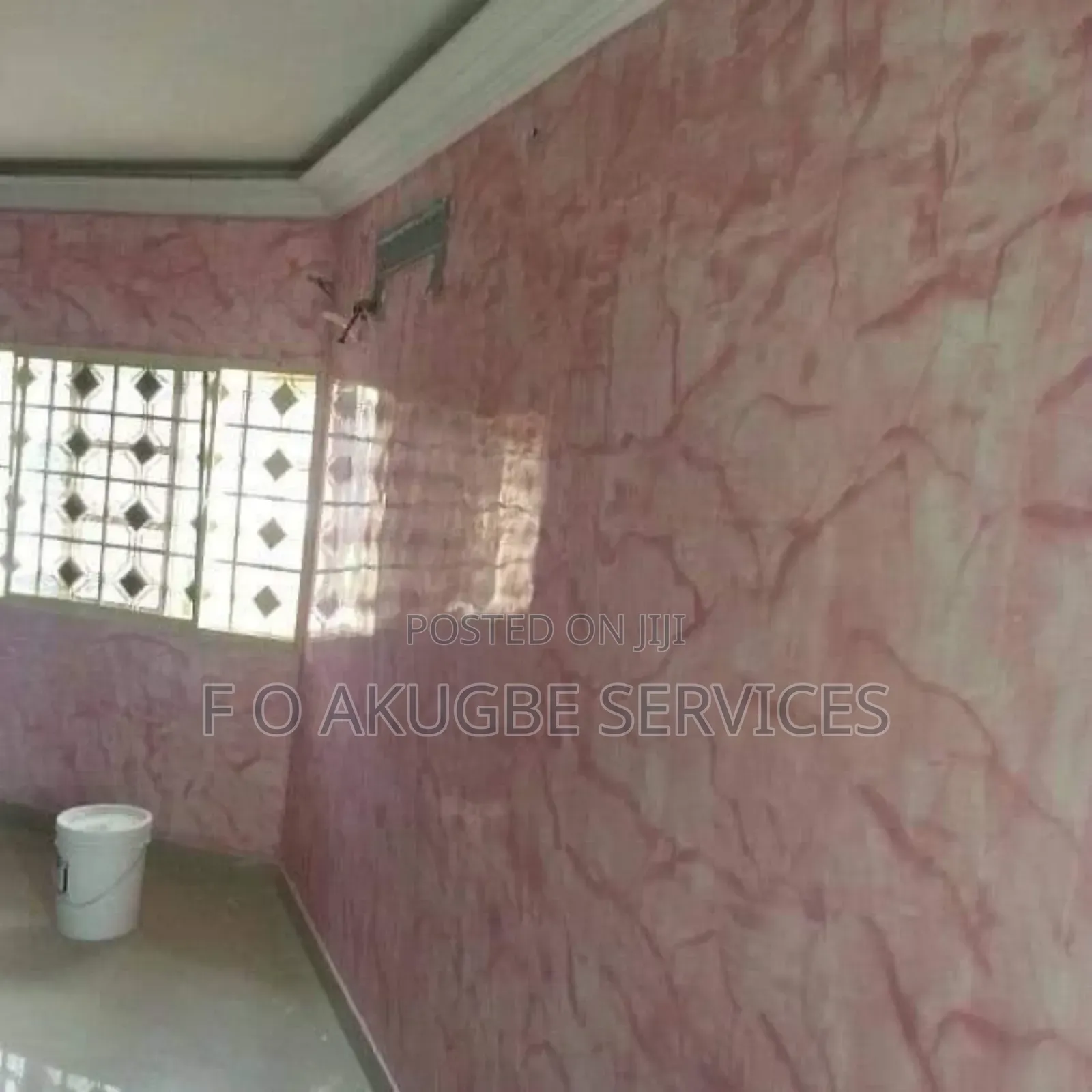 Stucco Glamour Paint Finish