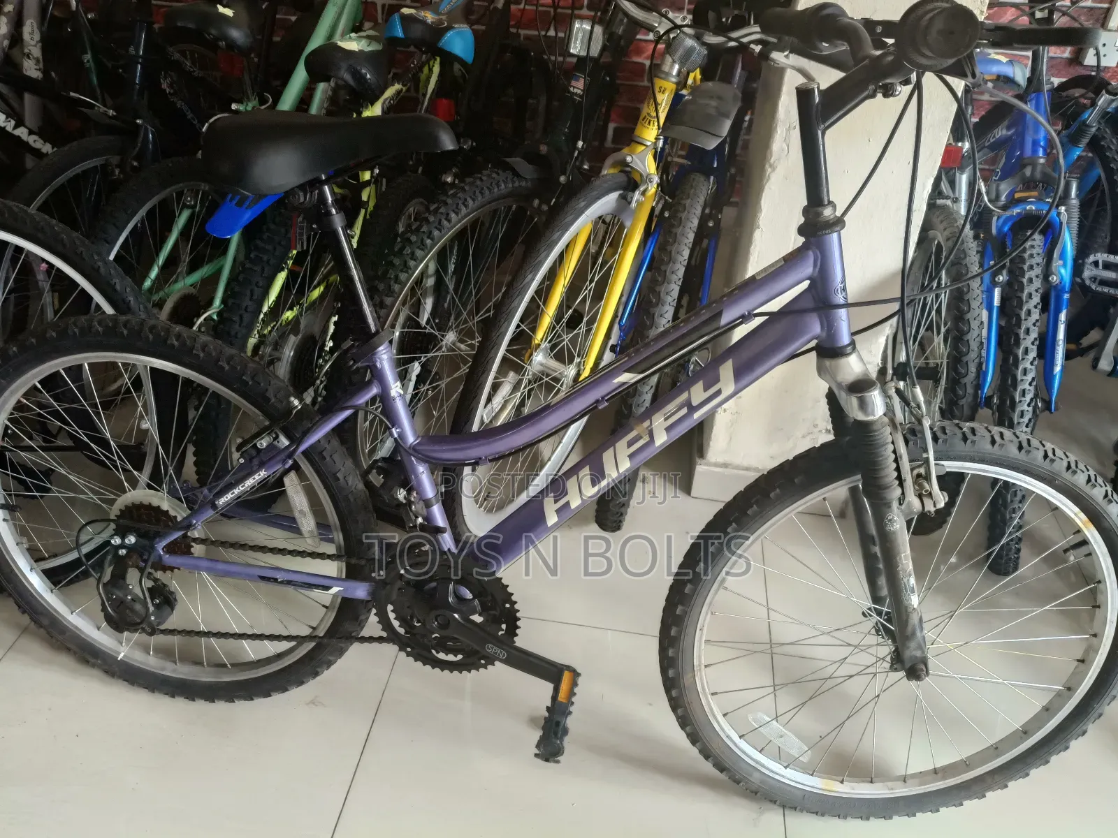 Size 24 Purple Huffy Adult Bicycle