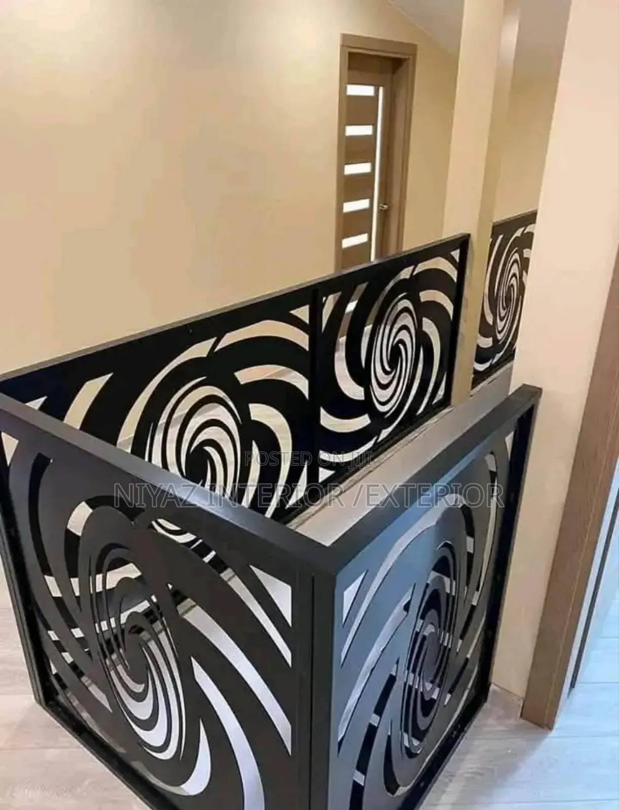 Rough Iron Handrails