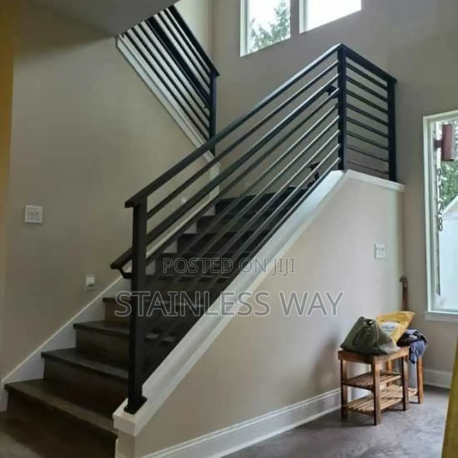 Handrail Black Pipe