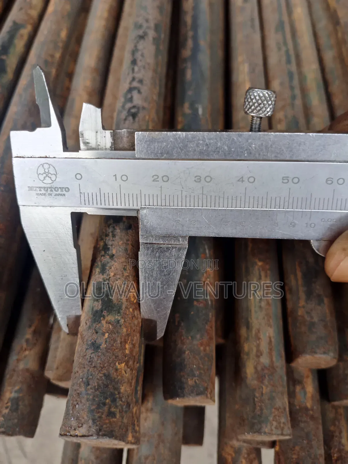 Mild Steel Iron Rod 16mm × 6 Meters
