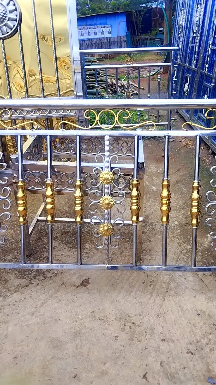 Best Stainless 3 Rose Design