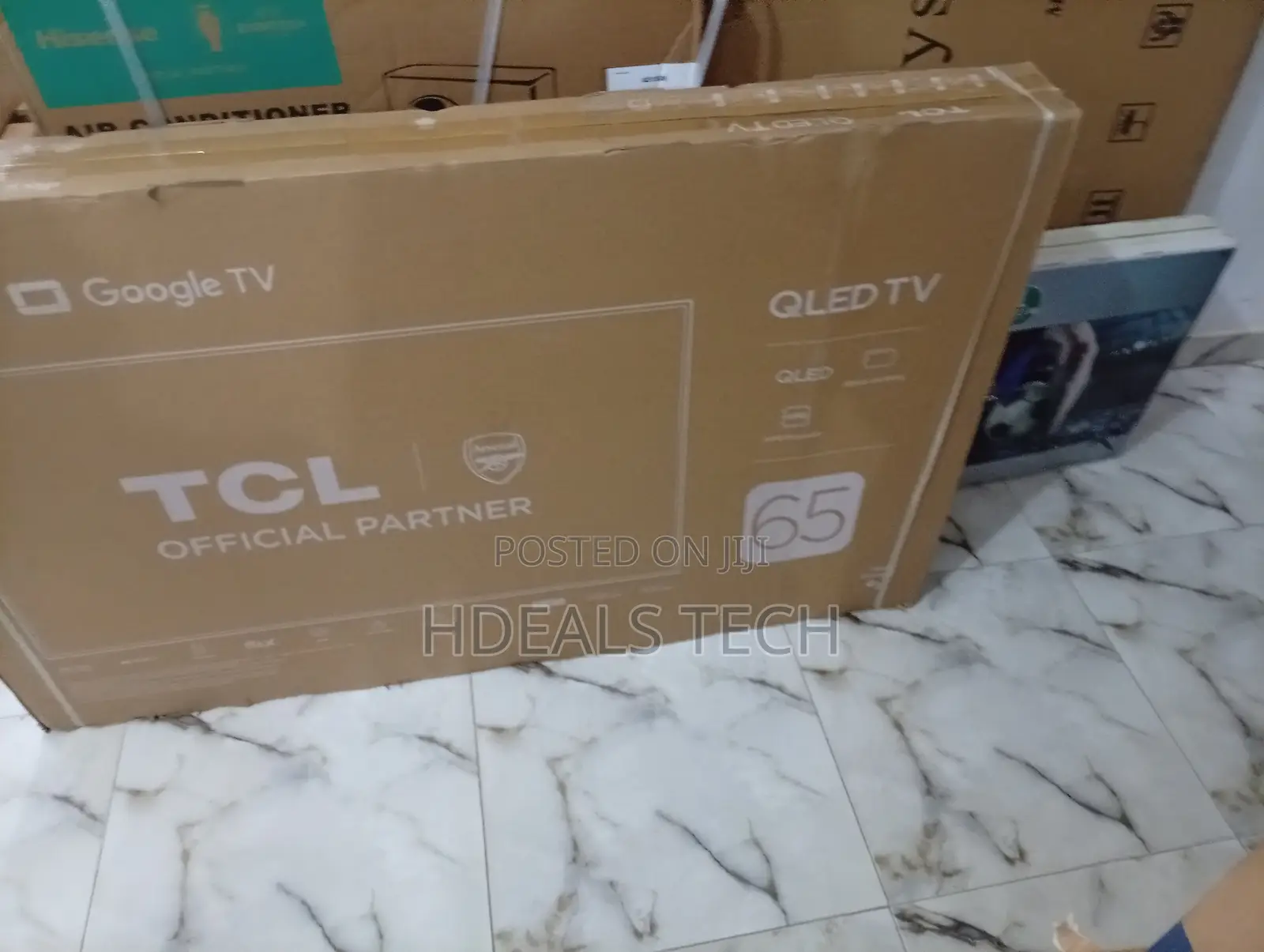 TCL 65” Ultra Slim Smart Tv – Cinematic Experience!