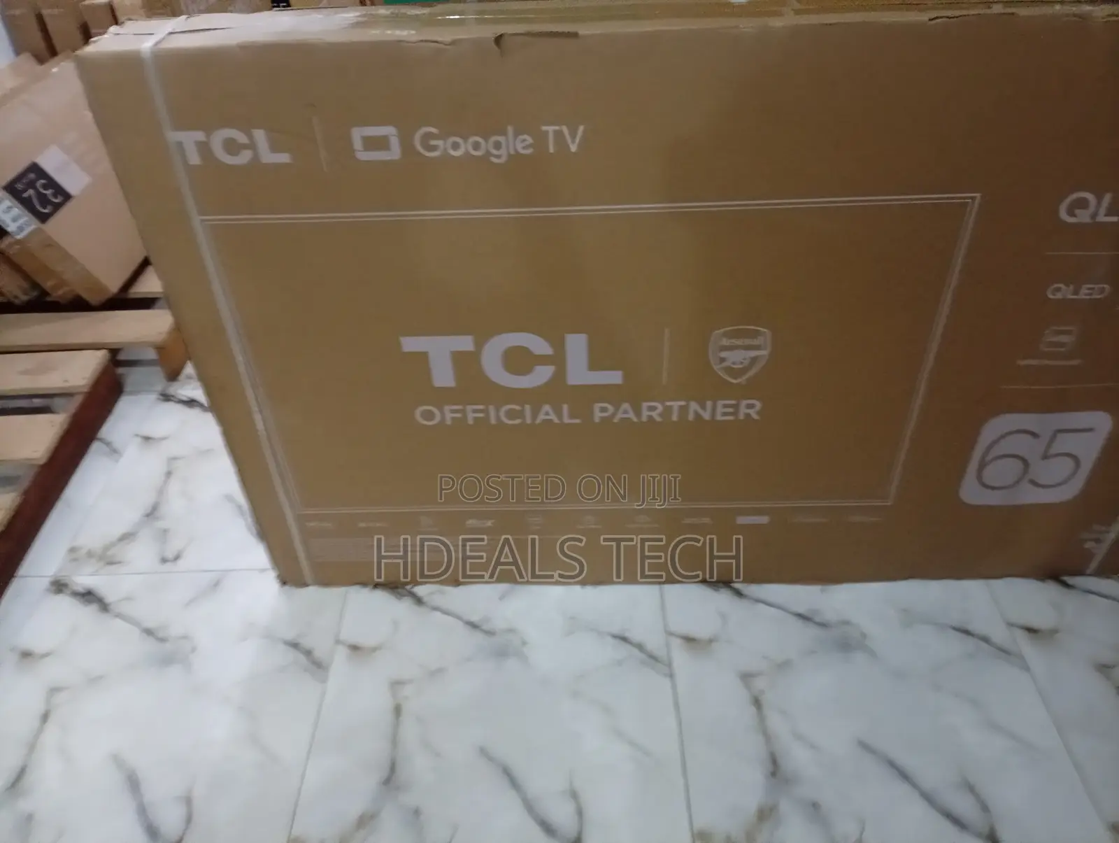 TCL 65” Ultra Slim Smart Tv – Cinematic Experience!