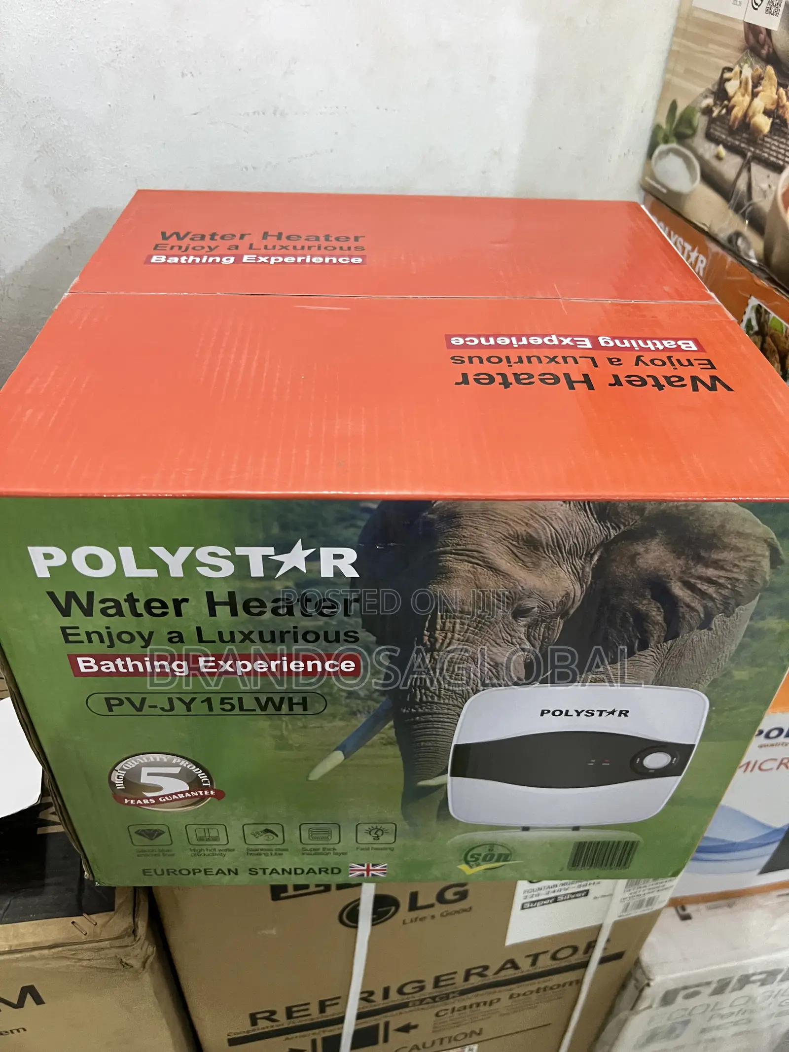 Polystar 15l Water Dispenser Pv-Jy15lwh – Hot Cold Function