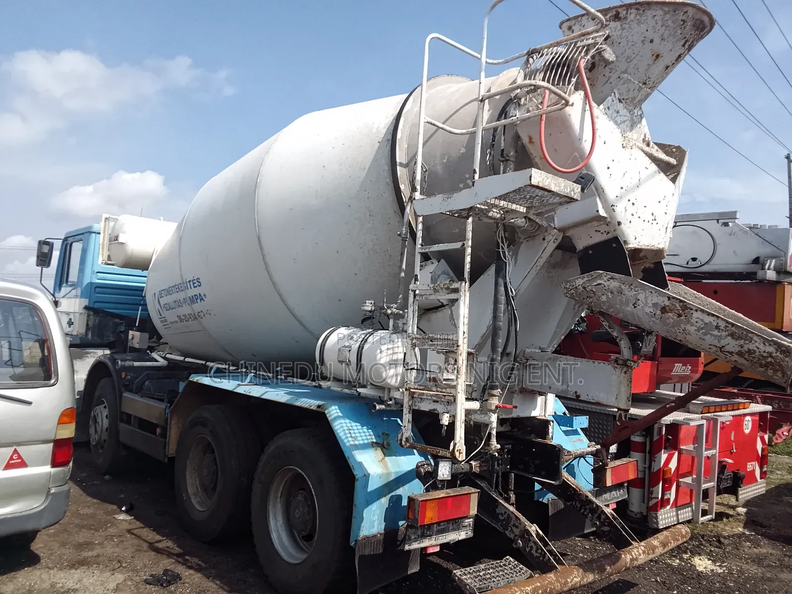 Man Concrete Mixer 11 Cubic 12 Tyres