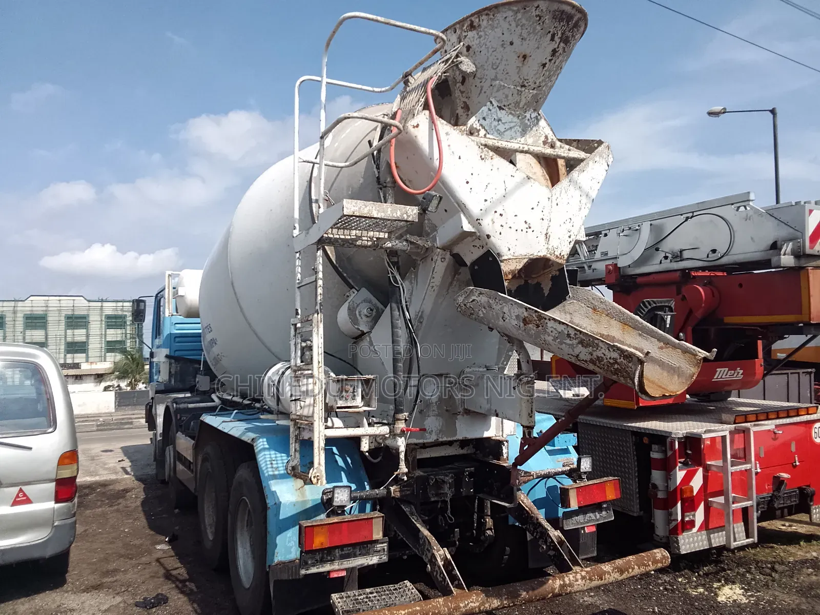 Man Concrete Mixer 11 Cubic 12 Tyres