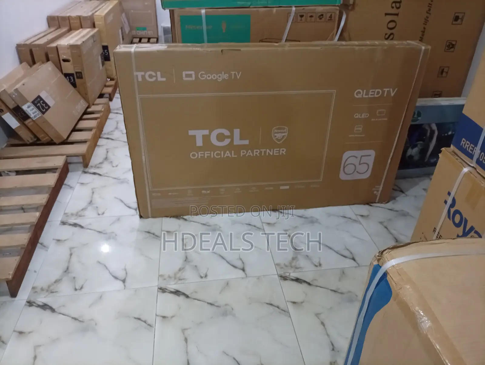65 Inch TCL Smart Tv – Wifi Enabled, Netflix Preinstalled