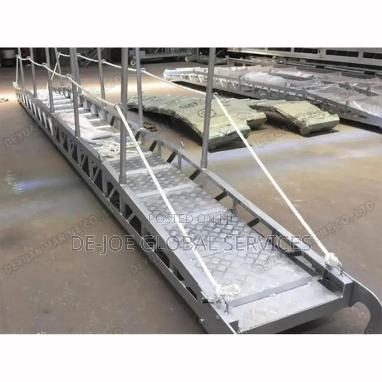 Marine Aluminium Gangway Ladder 6mtr for Port/Ship Wharf Ladder