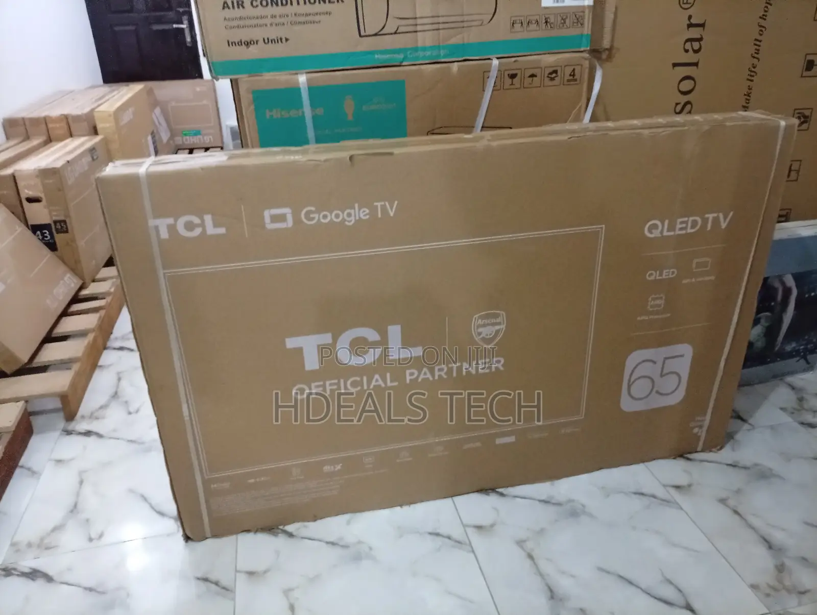 TCL 65” Tv – Uhd, Hdmi, Usb, Wifi, Amazon Preinstalled