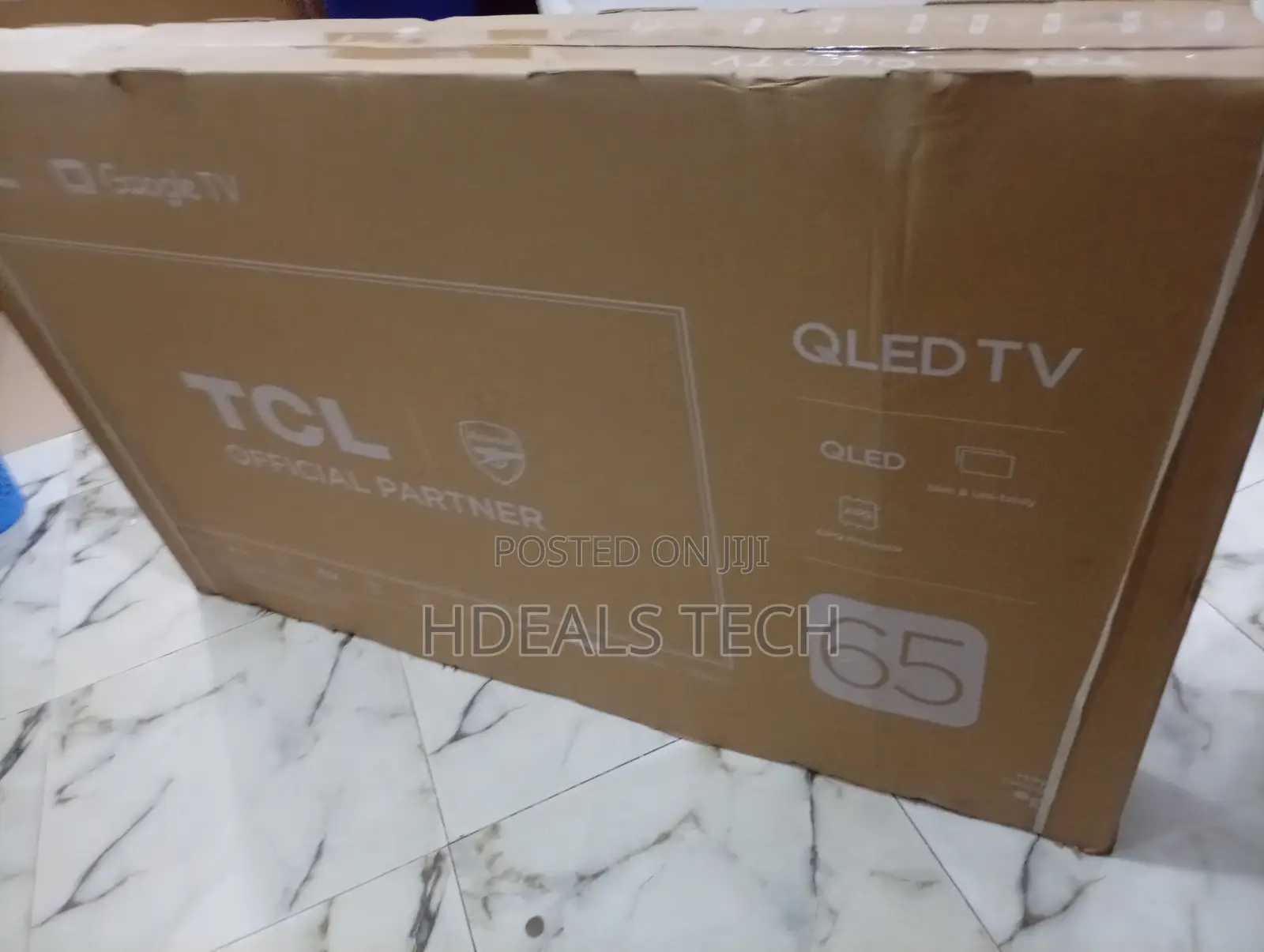 TCL 65 Inch Android Smart Tv – Wifi + Voice Remote+ Dazn Preinstalled