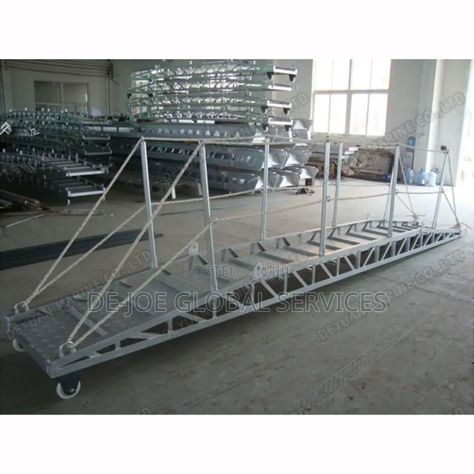 Marine Aluminium Gangway Ladder 6mtr for Port/Ship Wharf Ladder