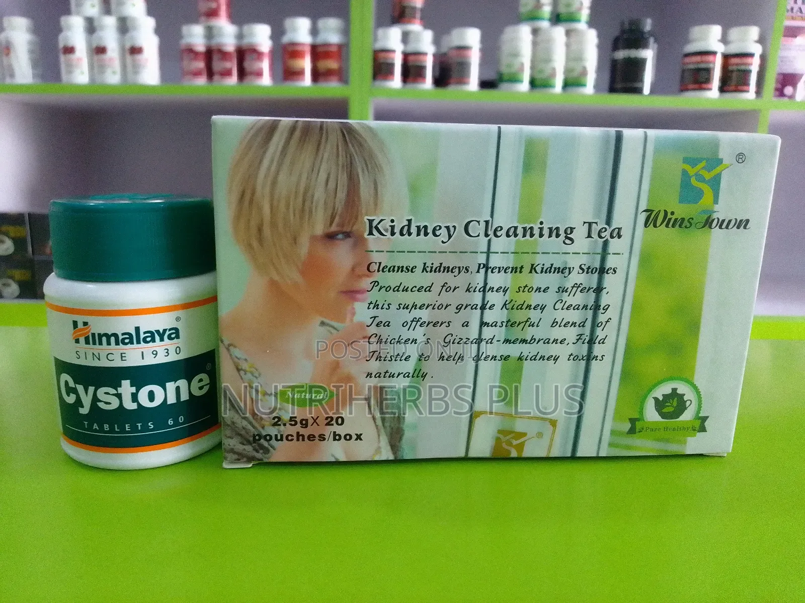Himalaya Cystone Tablets+ Wins Town Kidney Cleaning Tea