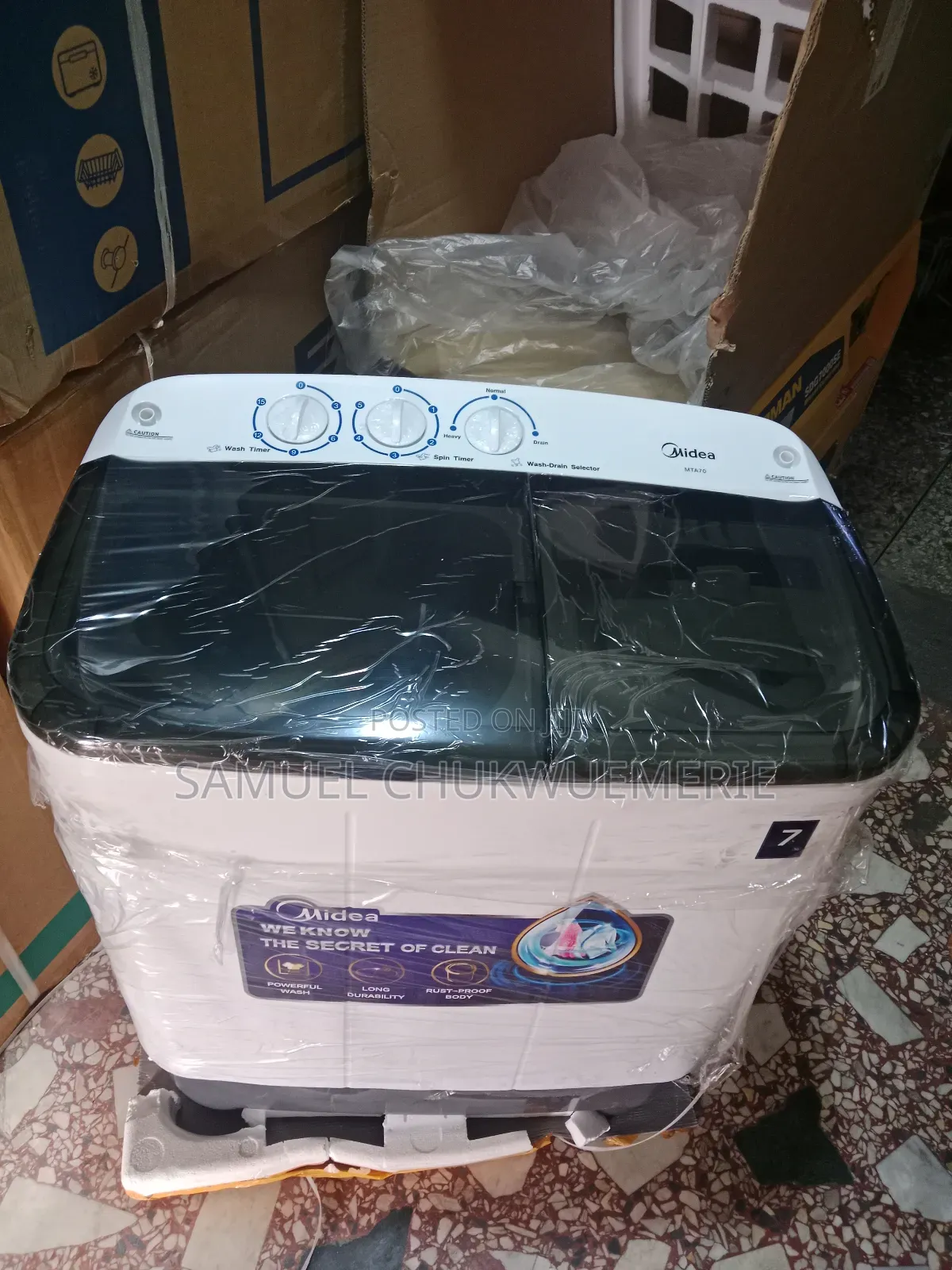 Midea Washing Machine 7kg Manual