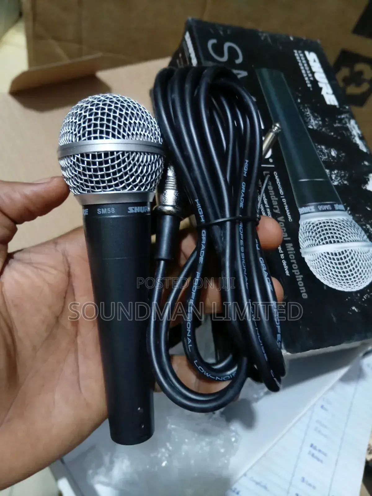 Shure Sm58 Wired Microphone Pga58