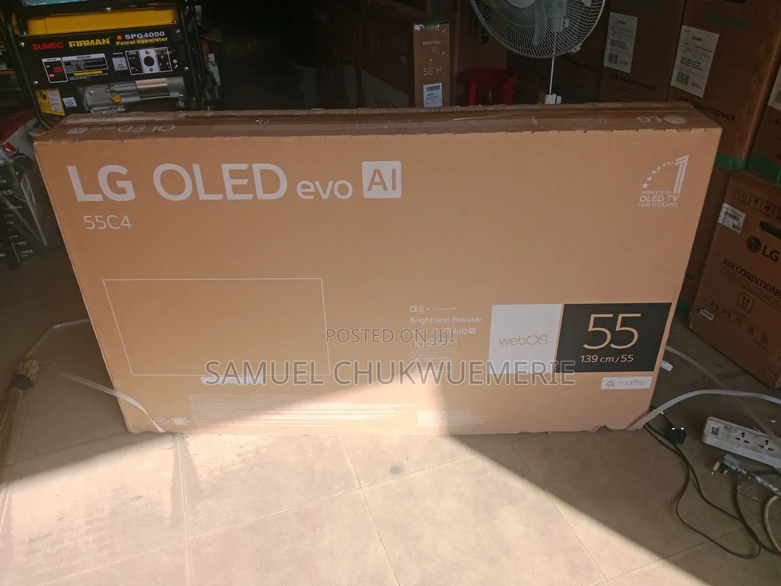 Lg Television Oled 55inch Smart 2years Warranty