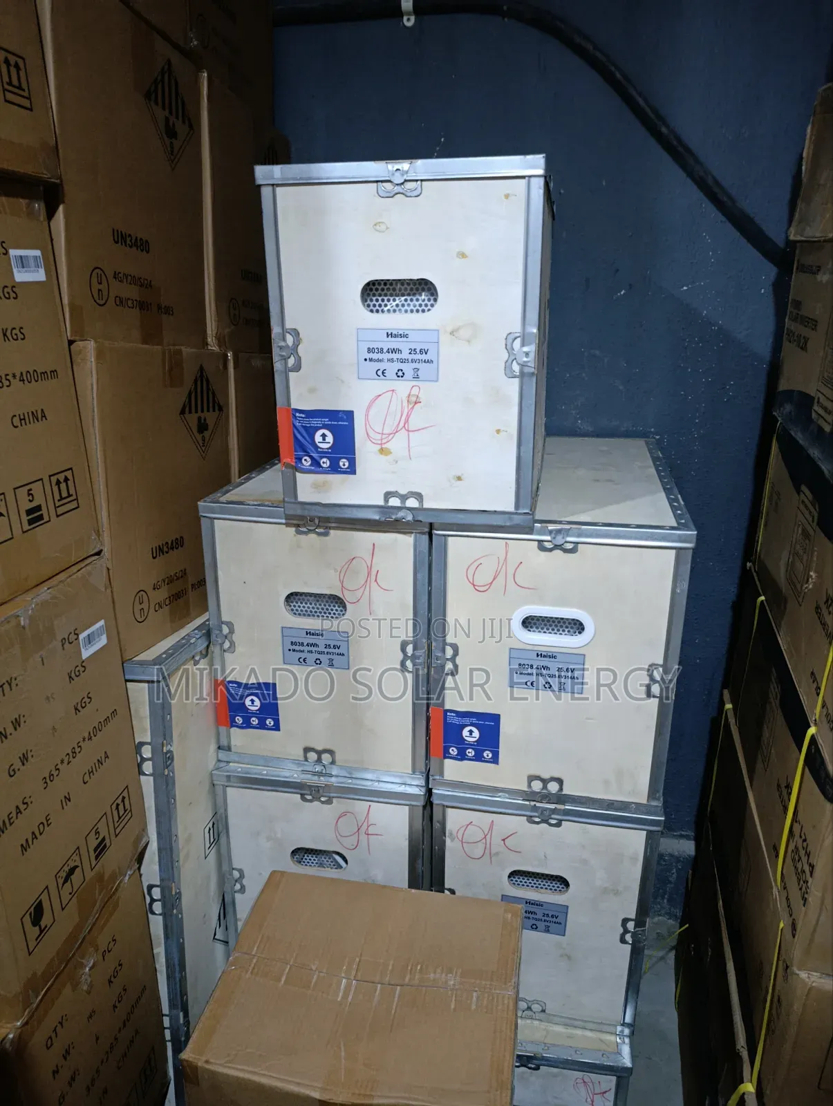 Haisic 8kwh All in One Lithium Solar Generator