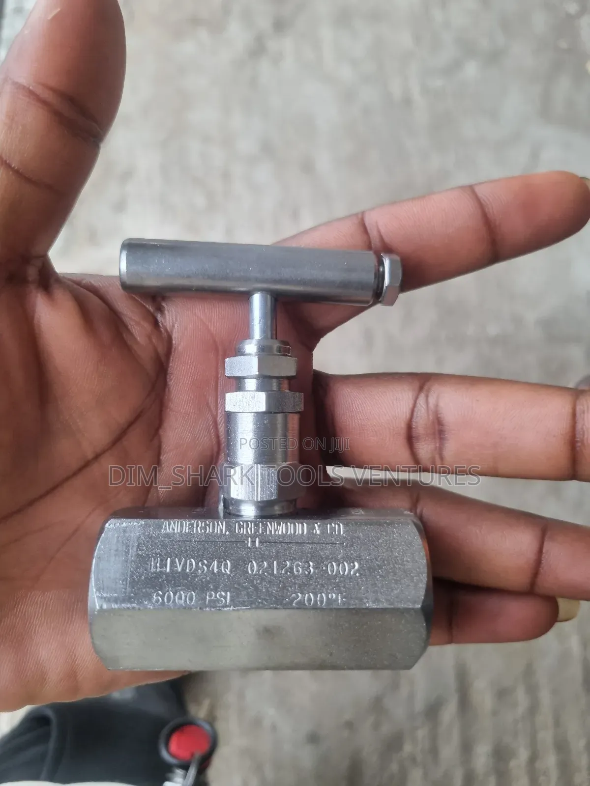 1/2" Flow Control Instrument Needle Valve(Stainless Steel)