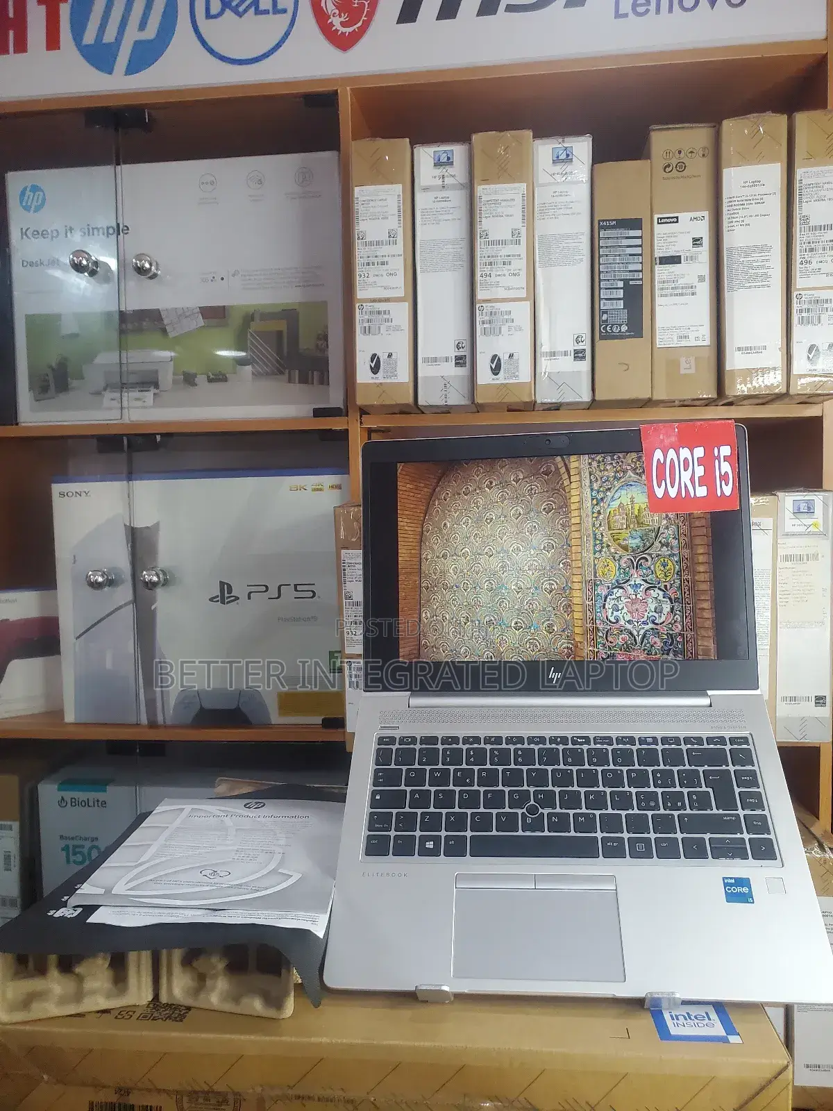 New Laptop HP ProBook 445 G9 8GB Intel Core i5 SSD 256GB
