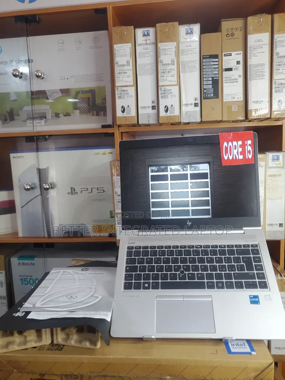 New Laptop HP ProBook 445 G9 8GB Intel Core i5 SSD 256GB