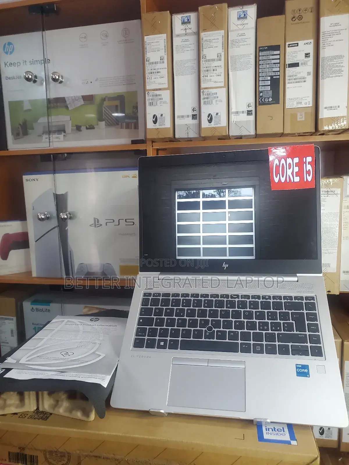 New Laptop HP ProBook 445 G9 8GB Intel Core i5 SSD 256GB