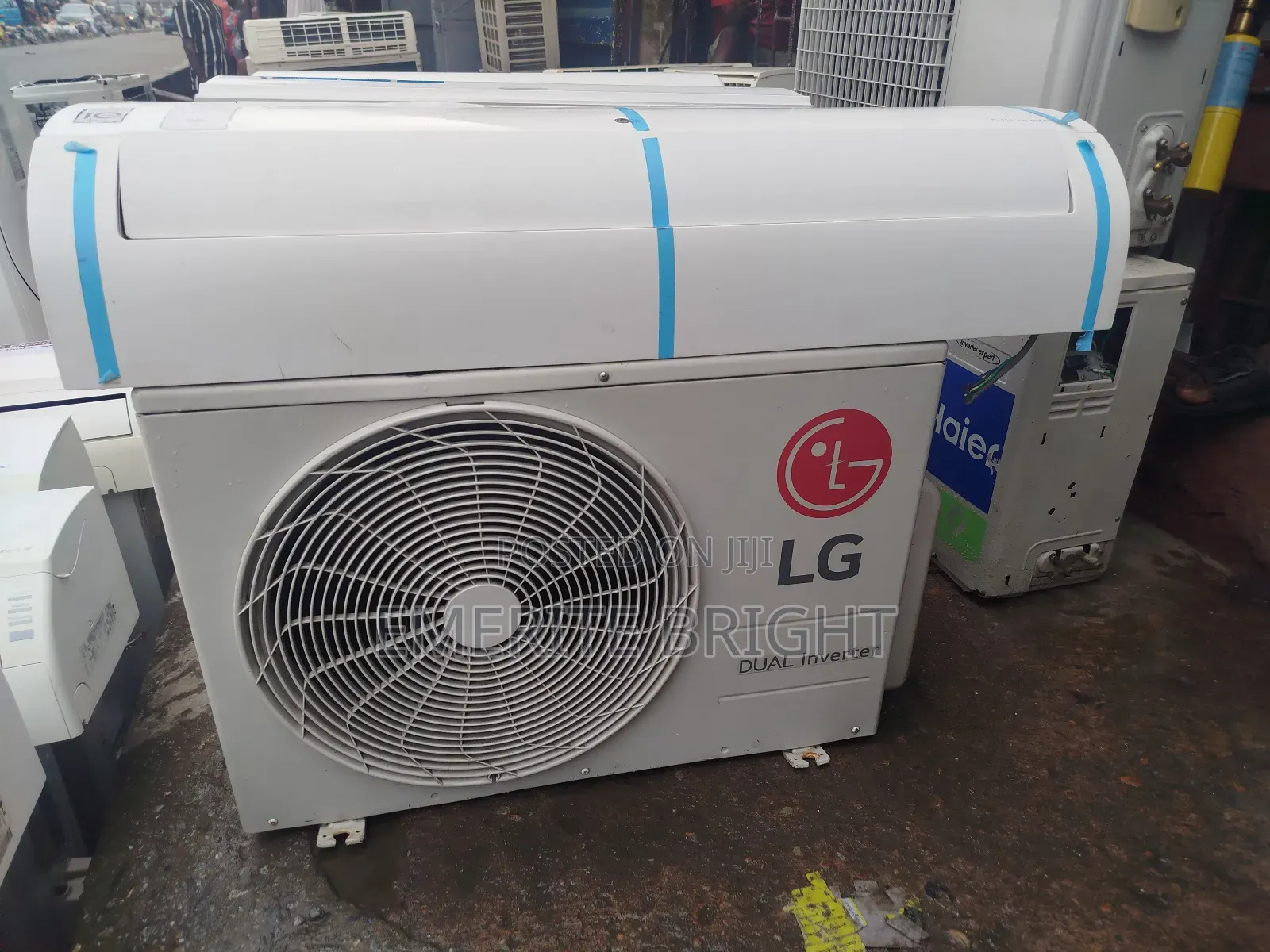 Duel Lg Inverter 2hp Wit Gass