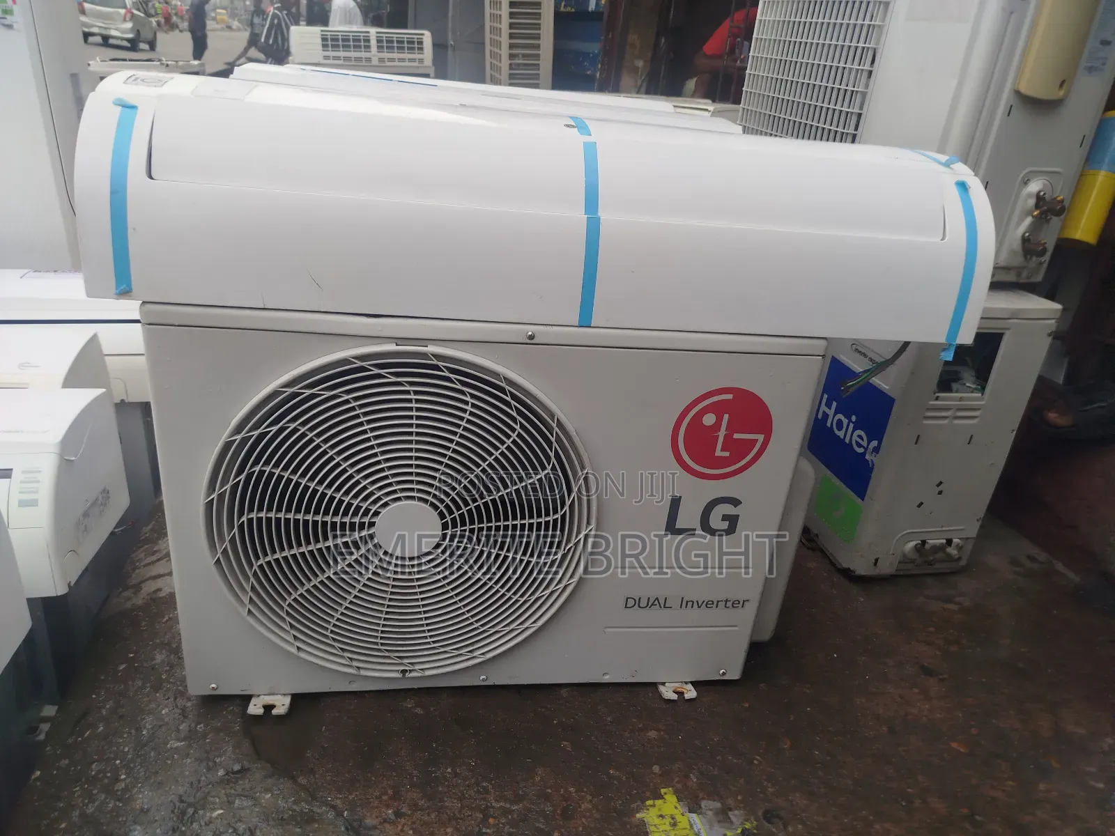Duel Lg Inverter 2hp Wit Gass
