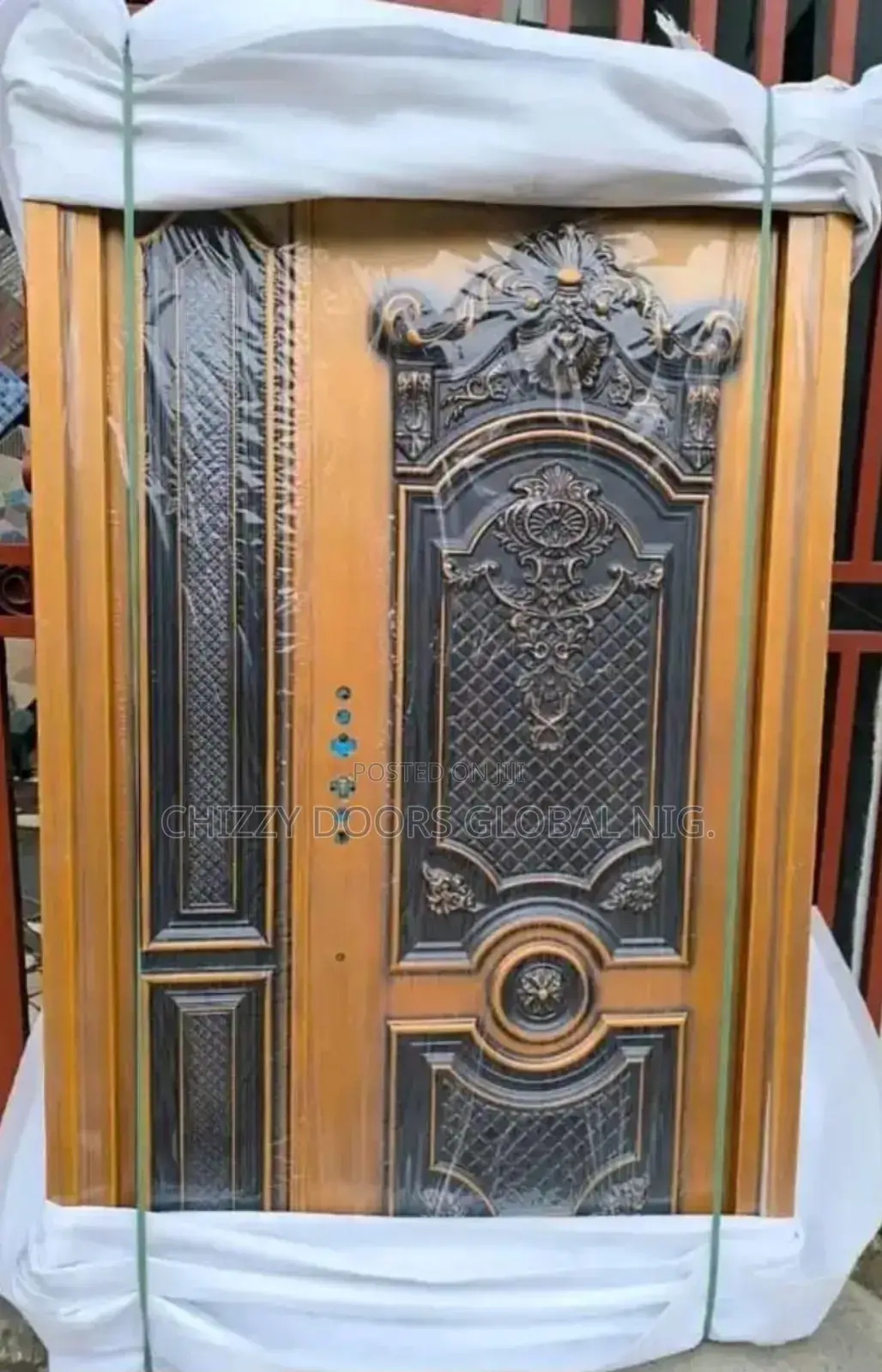 Italian Copper Cast Door Full Gauge 100mm Security Standard 7ft by 4ft