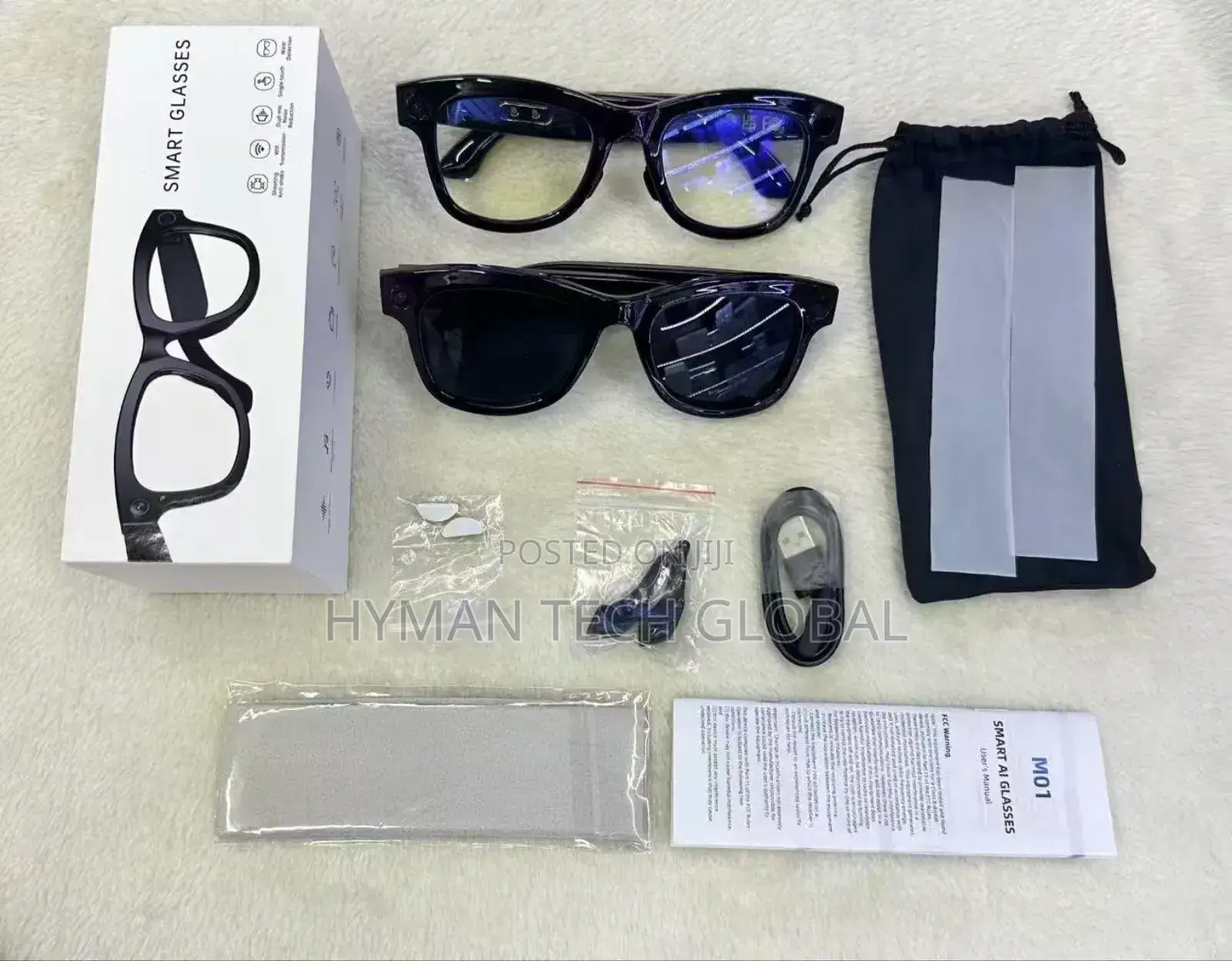 Smart Ai Glass Photo, Video and Recording