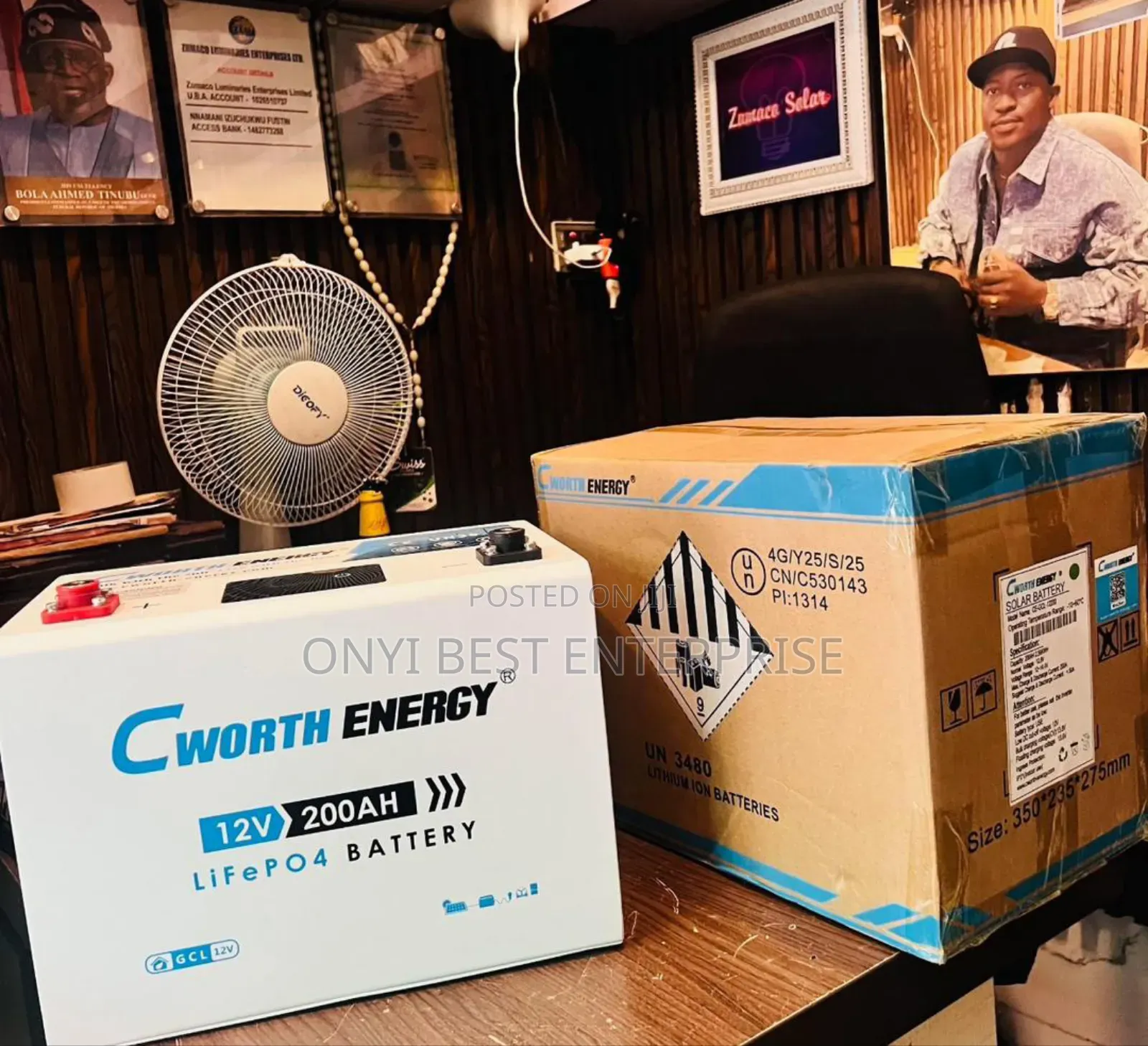 C-Worth Energy Lithium Ion Battery Life Po4 200ah