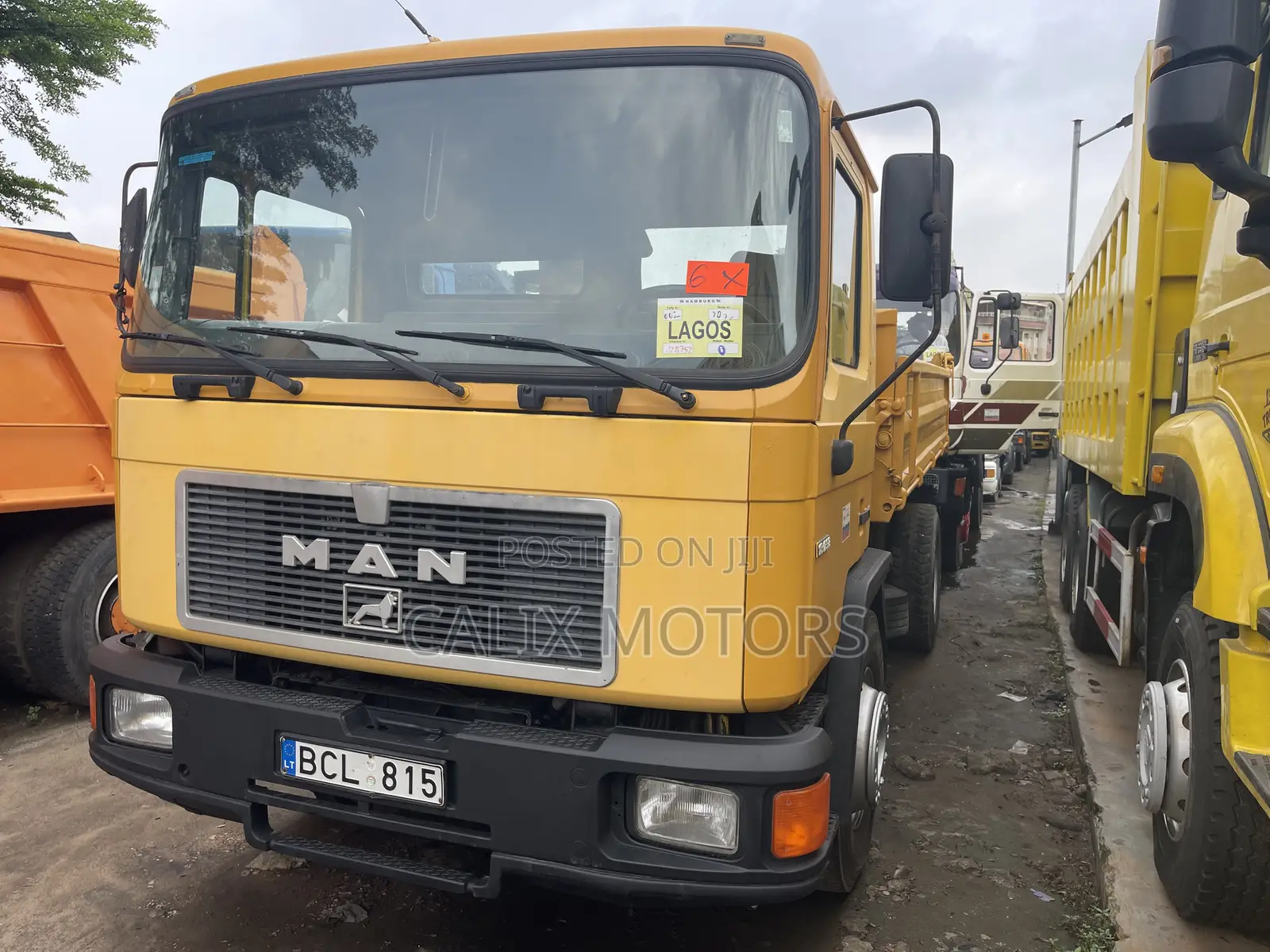 Foreign Used Man-Diesel(Volts) Dump Truck 6 Tyres.