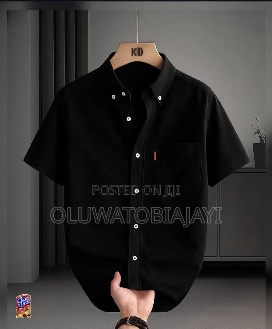 *New Premium Short-sleeve Button-down Shirt ✅🥶