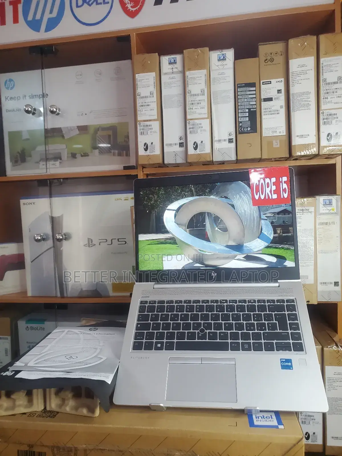 New Laptop HP ProBook 445 G9 8GB Intel Core i5 SSD 1T