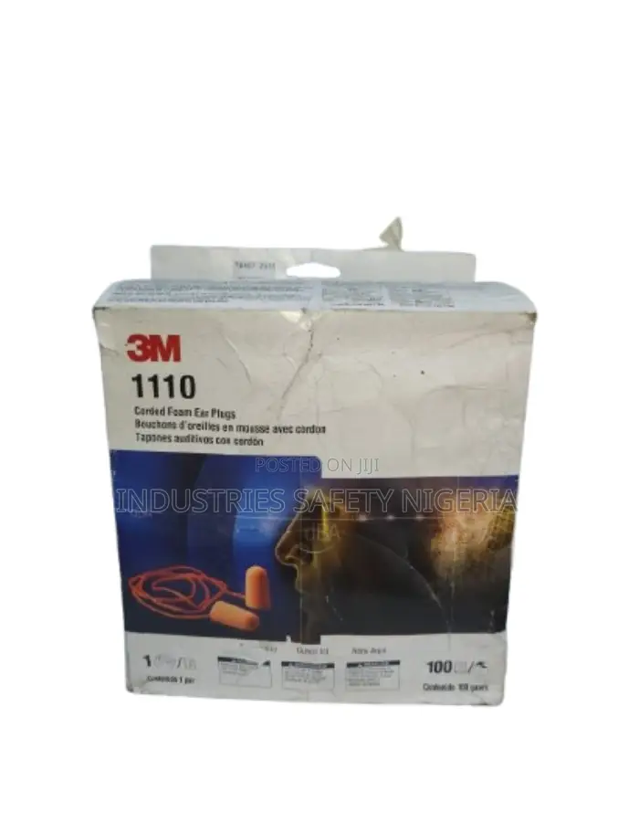 3m 1110 Corded Ear Plugs – 29db (Pack Of 100)