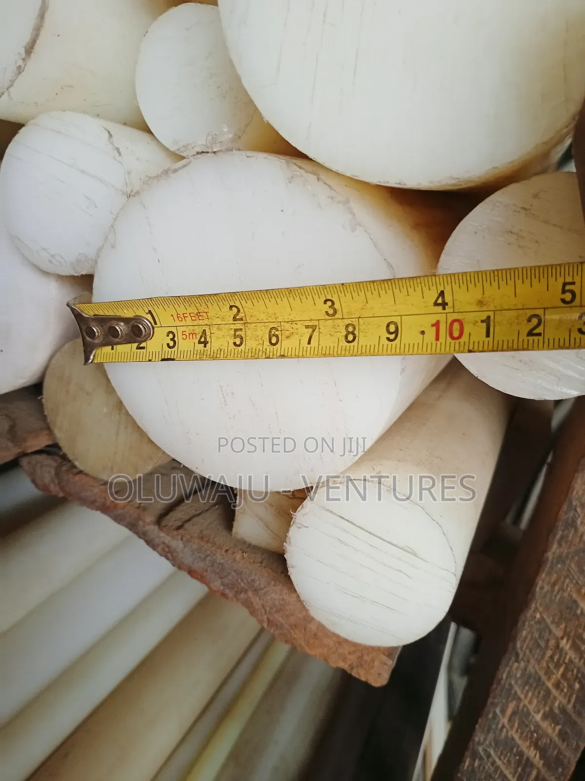 Teflon Nylon Rod 90 Mm × 1000mm ( 1meter )