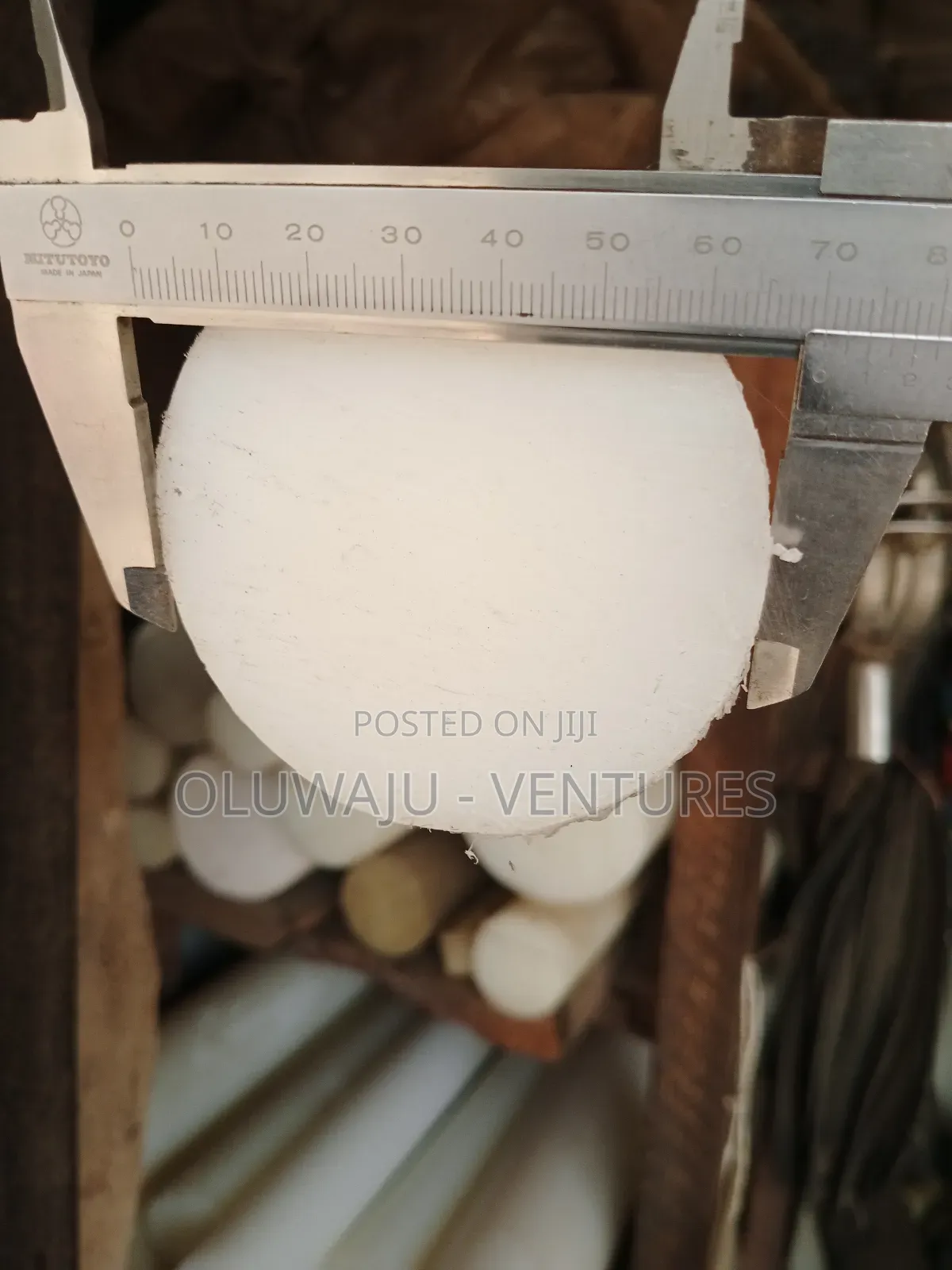 Teflon Nylon Rod 70mm × 1000mm (1m )
