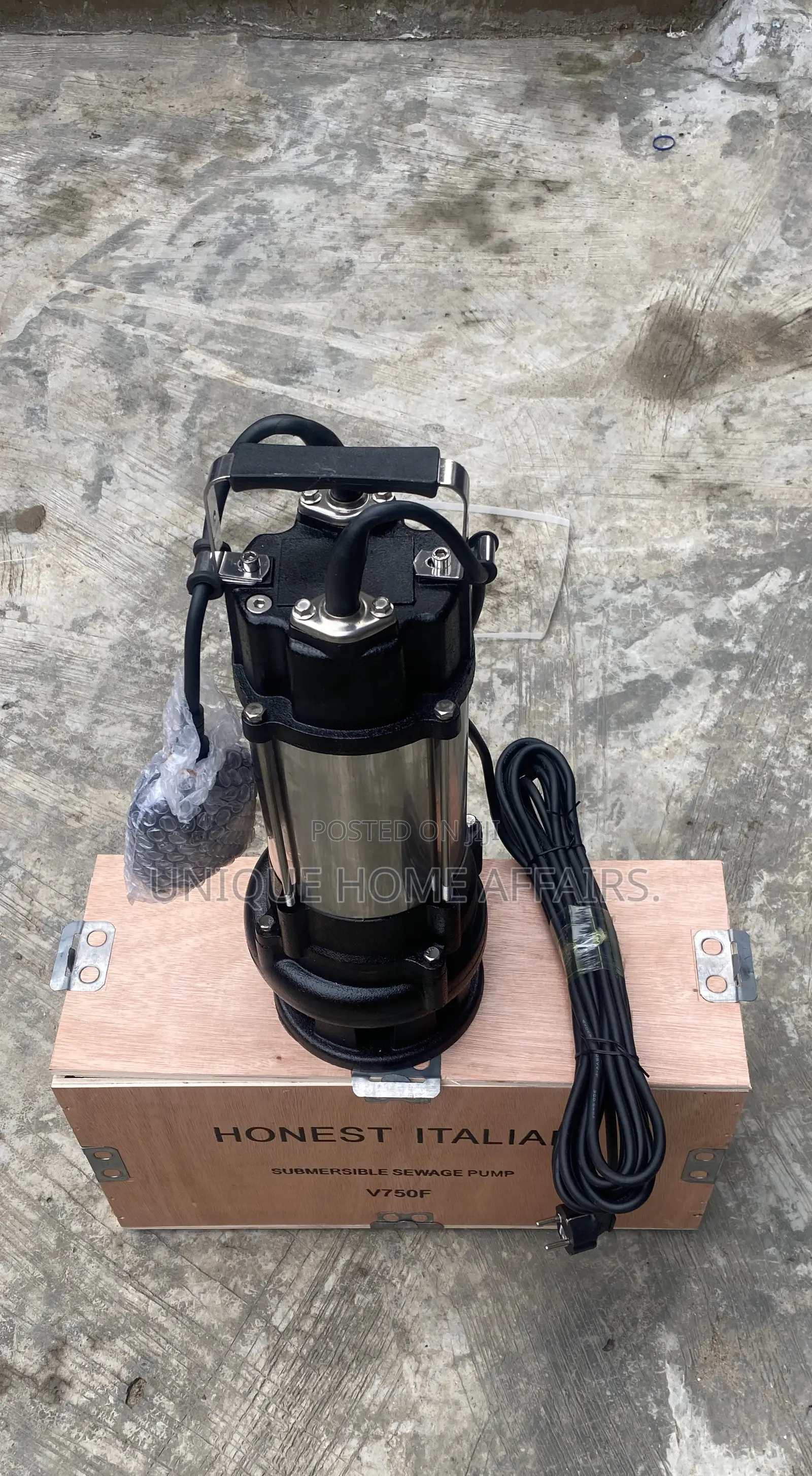 1hp Sewage Pump