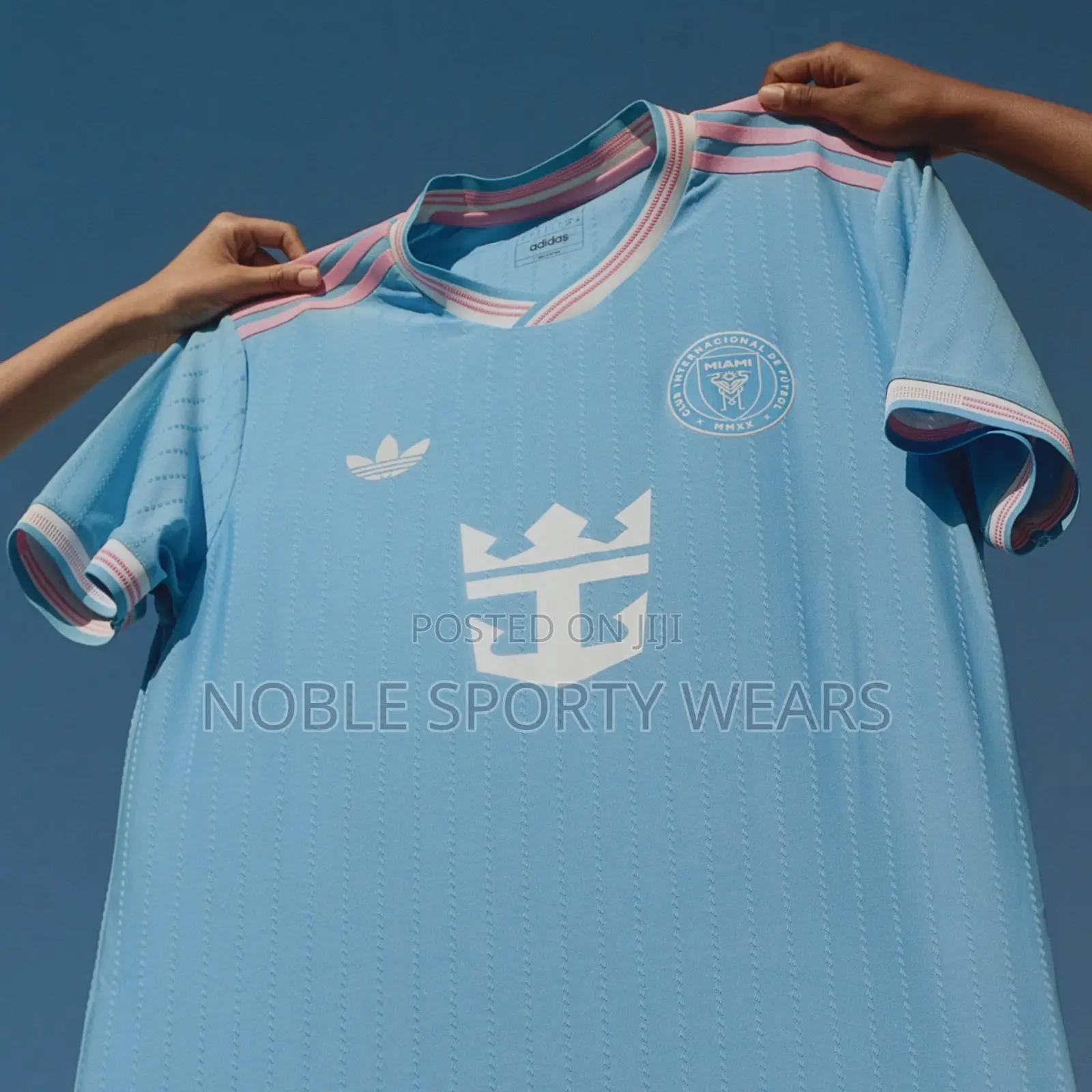 Inter Miami's 2025 Riptide Third Kit: Ocean-Blue.