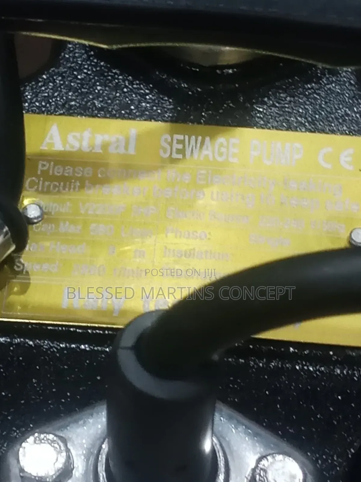 3hp Astral Sewage Pump