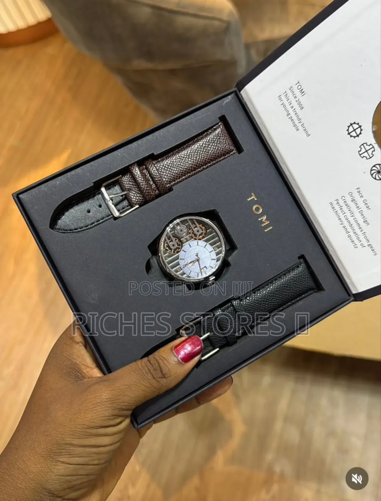 High Quality Tomi Leather Watch