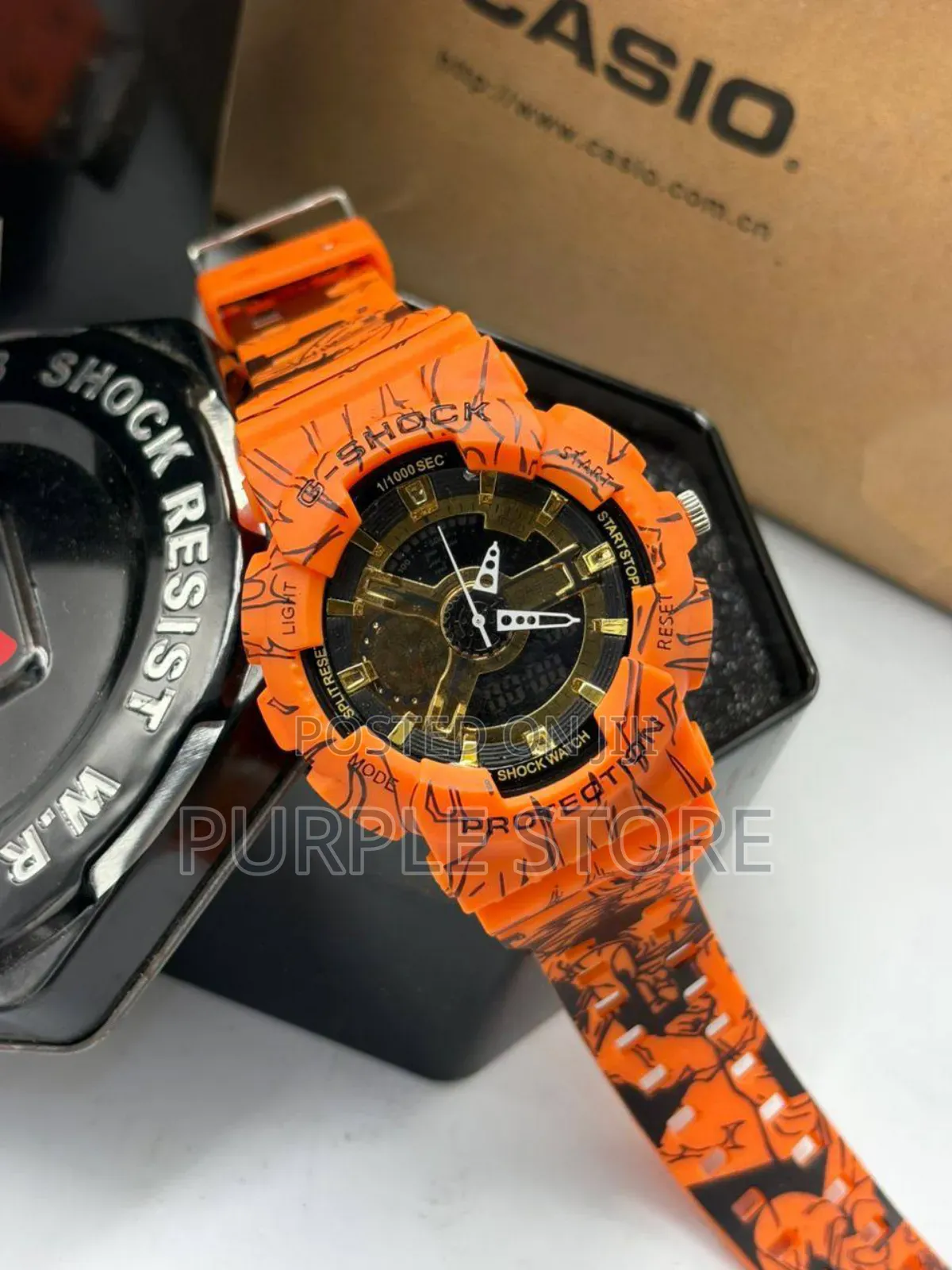 Gshock Rubber Strap. Watch for-Men