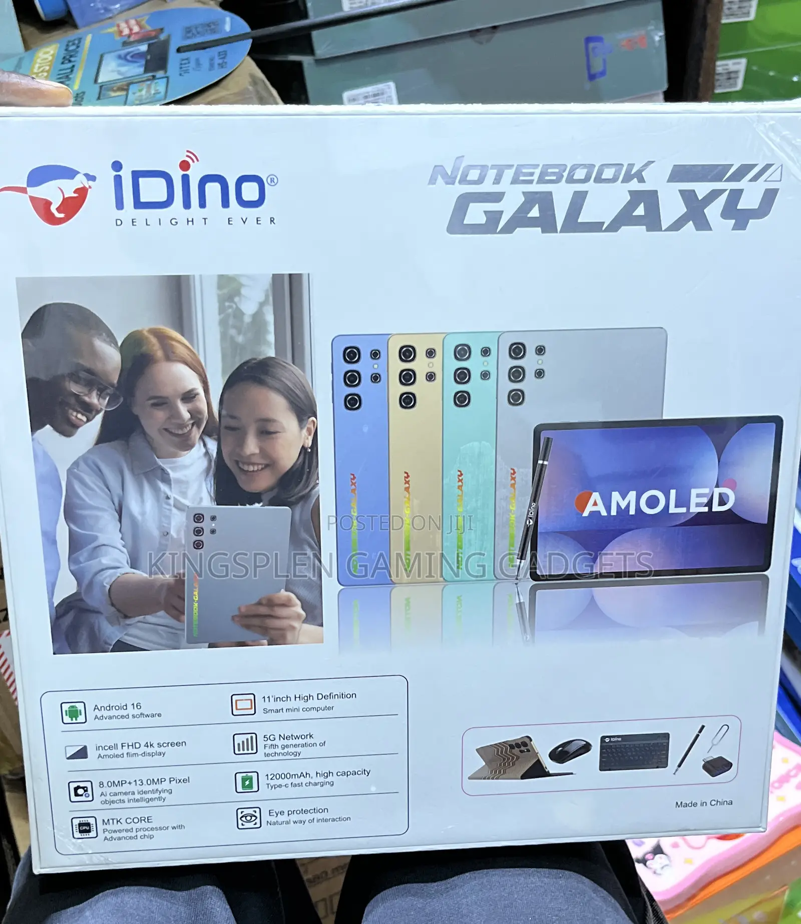 New Idino Notebook Galaxy 512 GB Gray