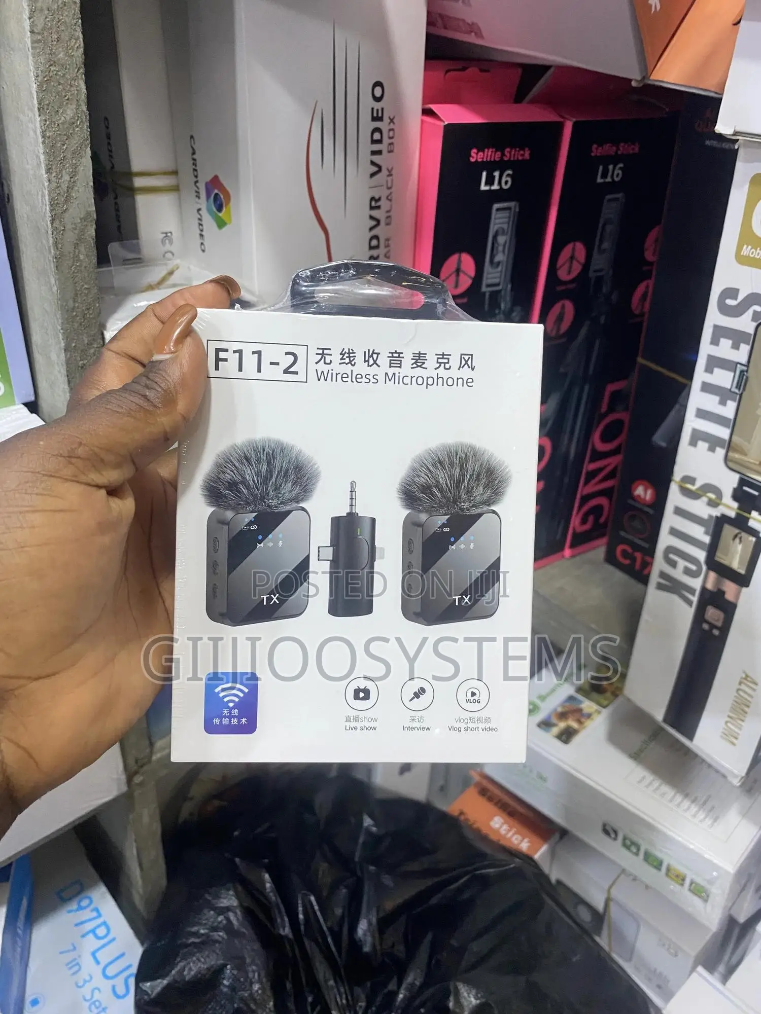 F11-2 Wireless Microphone