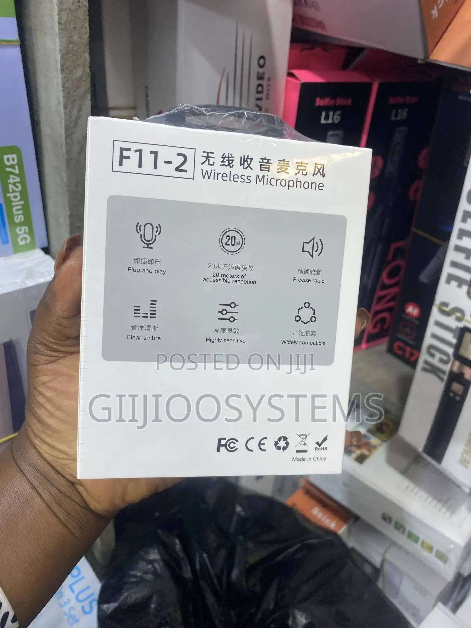 F11-2 Wireless Microphone