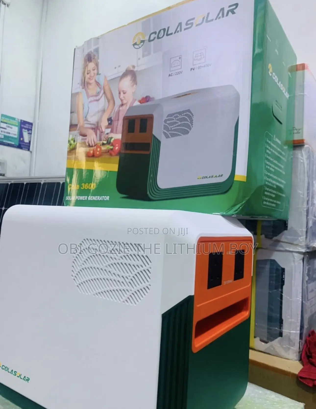 Best Importer Of 3.6kwh Cola Solar Power Station Generator