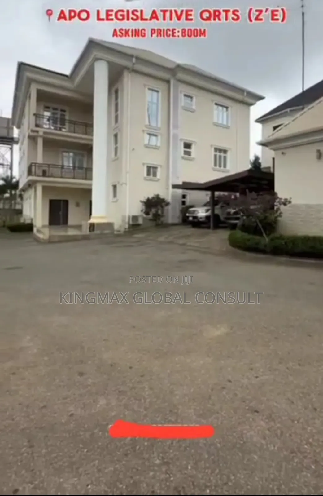 4bdrm Duplex in Apo Abuja for sale