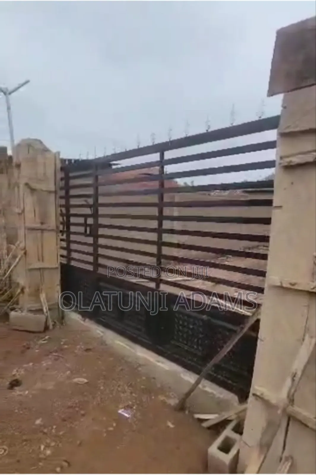 Plot of Land Measures 37ft by 130ft on the Tarred Road Ayekale